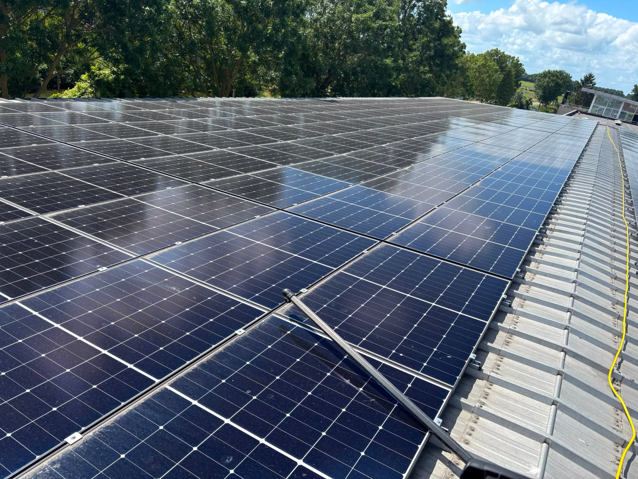 Zonnepanelen op dak